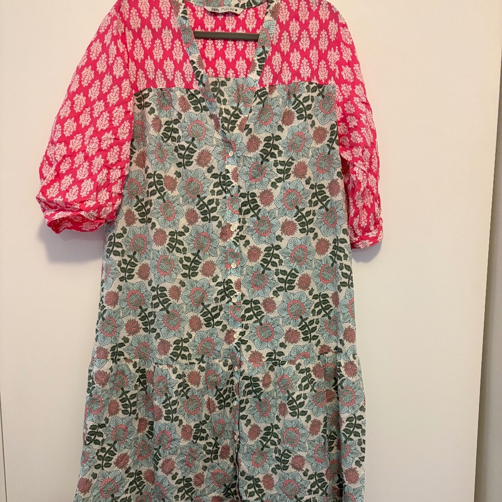 Zara Button down dress